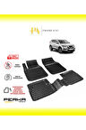 Nissan X-Trail 3 2014-2021 Uyarlanabilir Havuzlu Paspas