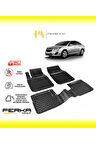 Chevrolet Cruze 2009-2016 Uyarlanabilir Havuzlu Paspas