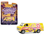 Greenlight Keep on Vannin’ Serisi - 1976 Chevrolet G20 Custom Van Diecast Model Araba