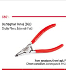 Dış Segman Pense Düz 140mm