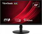 VIEWSONIC VG2408A-MHD WORKPRO MONITOR 23.8INC 5MS 100HZ 1920X1080 FHD TILT SWIVEL PIVOT YUKSEKLIK AYARI
