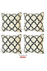 Kırlent Yastık Dolgulu Fermuarlı Vip Yastık 4 Adet-43x43 Cm(alaçatı)