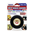 VodaSeal Yapışkanlı Bez Sargı Bandı Kablo Toplayıcı - 19 mm x 15 mt.