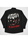 Slipknot Baskılı Unisex Rock Metal Müzik Grubu Tasarım Gömlek