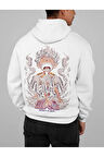 Monkey D Luffy Gear 5 Baskılı Unisex Oversize Anime Hoodie