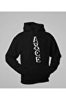 Asce Yazılı Unisex Oversize Anime Hoodie