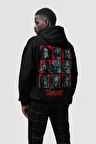 Slipknot Baskılı Unisex Oversize Müzik Grubu Hoodie