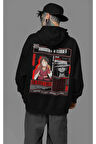Monkey D. Luffy Karakter Baskılı Unisex Oversize Anime Hoodie
