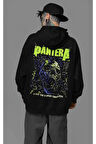 Pantera Rock Metal Baskılı Unisex Oversize Müzik Grubu Hoodie
