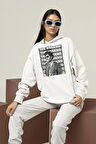 The Weeknd Rapper Baskılı Unisex Oversize Hoodie