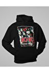 AC DC Highway To Hell Baskılı Unisex Oversize Rock Metal Hoodie