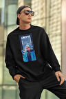 Valorantt Jeett Karakter Baskılı Unisex Oversize Sweatshirt