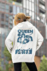 Queen Baskılı Unisex Oversize Müzik Grubu Rock Metal Hoodie