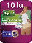 10 LU EXTRA LARGE Depend Emici Külot