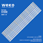 6030 36397X10 K650WDF A2 4708-K65WDF-A2113N31 TYPE B 10 ADET LED BAR