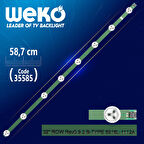 32 ROW REV0.9 2 B-TYPE 6916L-1112A - 8 LEDLİ 58.7 CM -