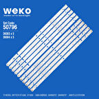 5796 36083X5 36084X5 ZDCX50D14L/R 510 ADET LED BAR