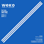 5792 36706X2 36707X1 17DLB50NER2-A/B 3 ADET LED BAR