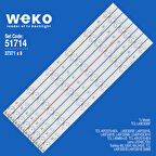 6714 37371X8 40F2370-6EA 4C-LB4006-YH1 8 ADET LED BAR