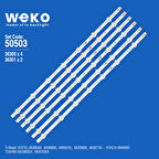 5503 36300X4 36301X2 17DLB49UER1 6 ADET LED BAR