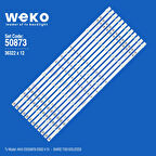 5873 36322X12 DS55M78-DS02-V01 DSBJ-WG 12 ADET LED BAR