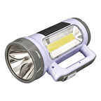 JA-1953 5W SOLARLI+ŞARJLI EL FENERLİ IŞILDAK