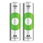 1300 MAH Nİ-MH 1.2 VOLT AA KALEM ŞARJLI PİL 2Lİ PAKET GP130AAHCE-2EB2