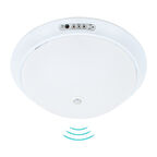 PM-7672 95MM BEYAZ 24 LEDLİ SENSÖRLÜ ŞARJLI TAVAN LAMBASI