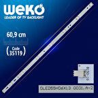 DLED55HD6X13 0001.A-2 - B150-1G - 60.9 CM 7 LEDLİ -