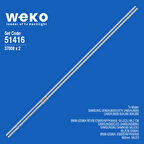 6416 37008X2 BN96-52596A REV00 ES60SV8FPKWA56 2 ADET LED BAR