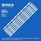 5016 34544X1 34547X6 49DLED 7 ADET LED BAR