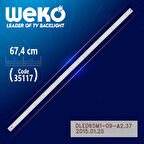 DLED65M1-09-A1 - DLED65M1-09-A2.37 - PN: 210-108-1095H - 67.4 CM 9 LEDLİ -