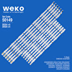 5149 35254X6 35420X6 D4GE-500D 12 ADET LED BAR