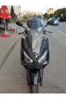 MOTOCAM Kymco Xtown CT 250 Siperlik Ön Cam 2020-2025 Model 83cm Şeffaf Renkli 4mm UZUN CAM
