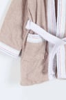Bella Home Palyaço Nakışlı Kapüşonlu Çocuk Bornozu - %100 Cotton - Orijinal Kutulu