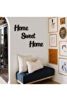 Home Sweet Home Ahşap Duvar Dekoratif