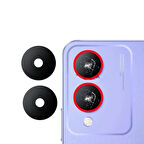 Vivo Y17s İle Uyumlu Kamera Camı İthal Set