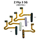 Galaxy Z Flip 3 İle Uyumlu Parmak İzi Film Flex İthal SM-F711