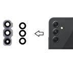 Galaxy A54 5G A546 İle Uyumlu Kamera Camı İthal Full Set