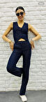 Kadın Yelek Pantalon Takım