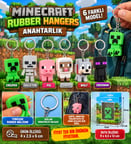 hediyelik Minecraft Rubber Hangers Anahtarlık (adet fiyatıdır)