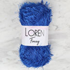 Loren Furry Saks Mavisi El Örgü İpi - Rf004 - 34043