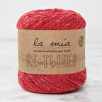 La Mia Re-Tweed Kırmızı Melanj El Örgü İpi - L165