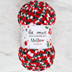 La Mia Mellow Christmas Gümüş Simli El Örgü İpi -