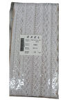 Dantel Polyester Sanal Tül Bant Beyaz 15 Metre En 6 Cm On-1661-B