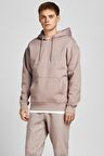 Jack & Jones Erkek Copenhagen Kapüşonlu Sweatshirt Relaxed Fit Hoodie - 12176864