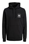 Jack & Jones Jjlock Erkek Siyah Sweatshirt - 12213245