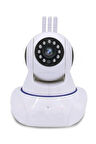 Gece Görüşlü Hd 360 Derece Wifi Ip Kamera Bebek Kamerası