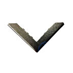 Kitap, Kapak, Menü, Albüm Köşesi, Büyük - 23X40Mm, Nikel, 10 Adet