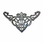 Dekoratif Köşe Süsü, Köşelik - Büyük, 31X55Mm, Nikel, 100 Adet